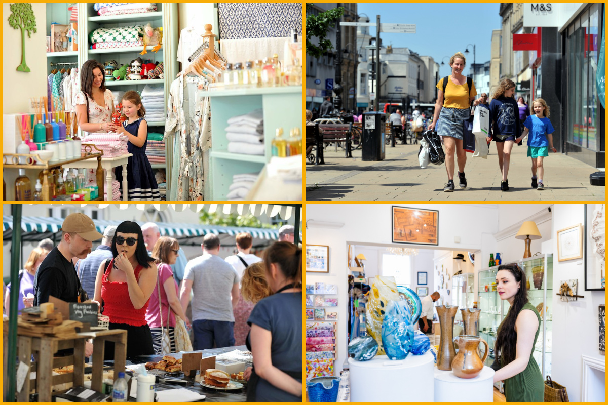 Cheltenham High Street, Suffolks Market, Guild of Craftsmen